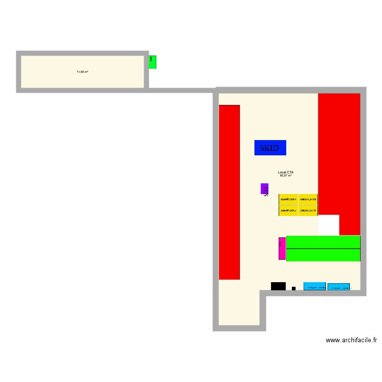 atelier électrique 2. Plan de 0 pièce et 0 m2