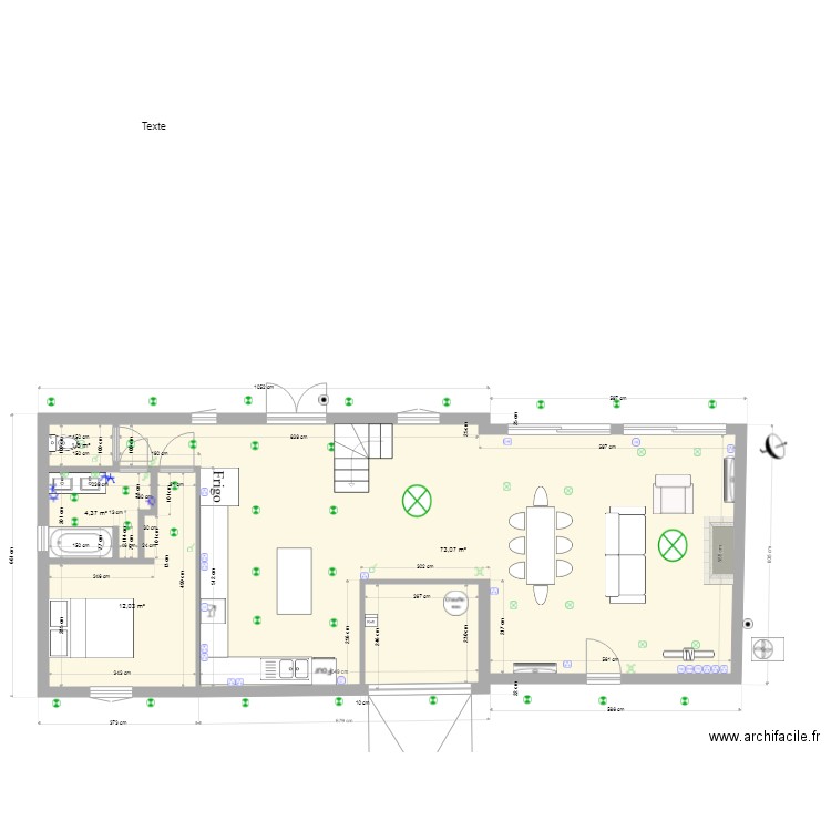 plan annexe bas new. Plan de 0 pièce et 0 m2