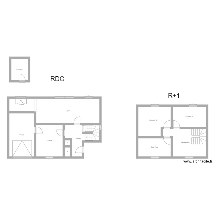 350600944. Plan de 13 pièces et 125 m2