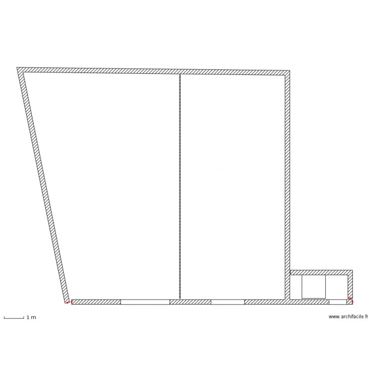 projet n°1 boite à jouets. Plan de 0 pièce et 0 m2