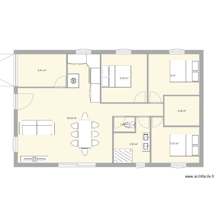 maison charles. Plan de 0 pièce et 0 m2