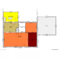 plan rez de chauss&eacute;e, arriere cuisine, atelier