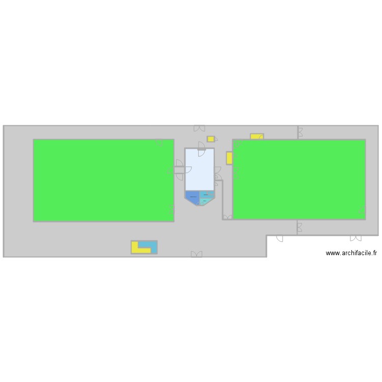 complexe clapierS. Plan de 0 pièce et 0 m2