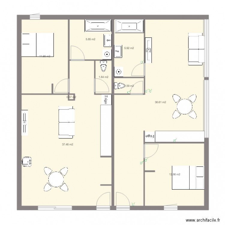 RDC elec. Plan de 0 pièce et 0 m2