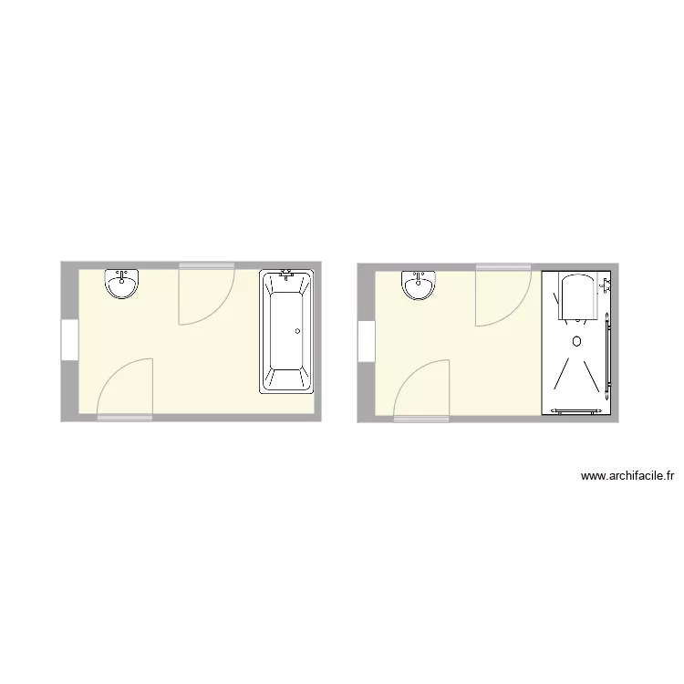 CHAVIGNY SdB. Plan de CHAVIGNY SdB. Plan de