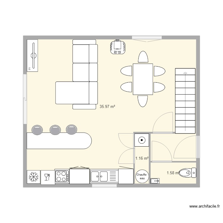3 CONTAINER 20P RDC. Plan de 0 pièce et 0 m2