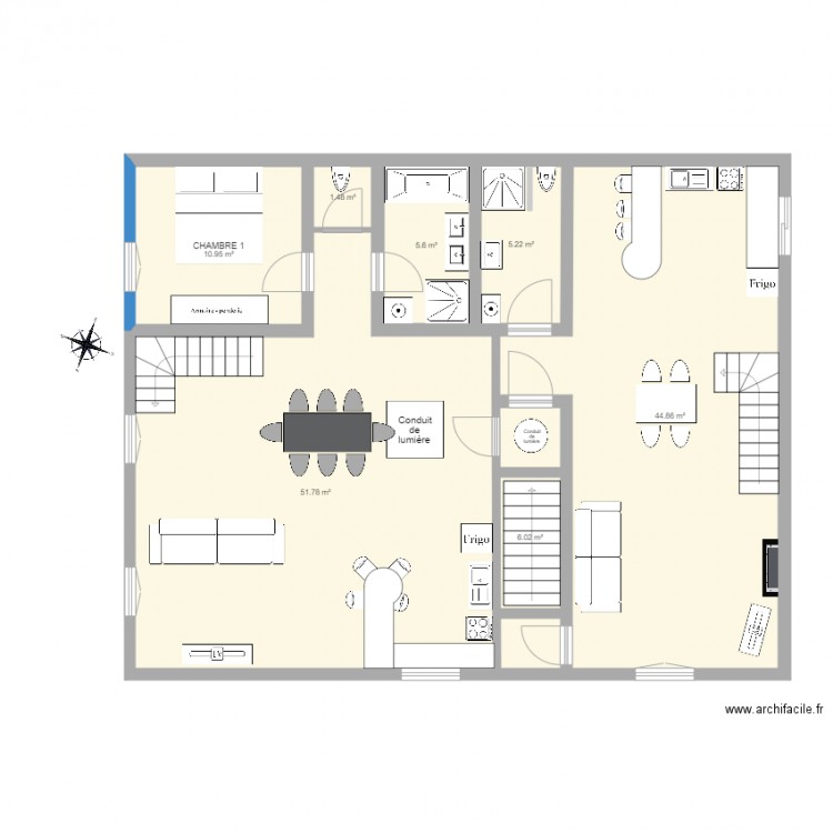 MAISON HEILLECOURT VELUX. Plan de 0 pièce et 0 m2