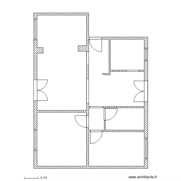 PODPRIADOFF - STRASBOURG. Plan de 