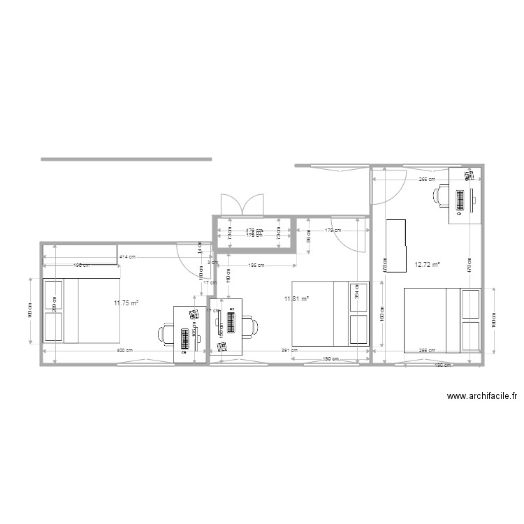 N2 Passerat V1 cote validée. Plan de 0 pièce et 0 m2