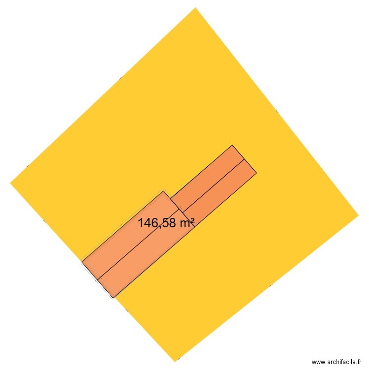 plan de masse. Plan de 0 pièce et 0 m2