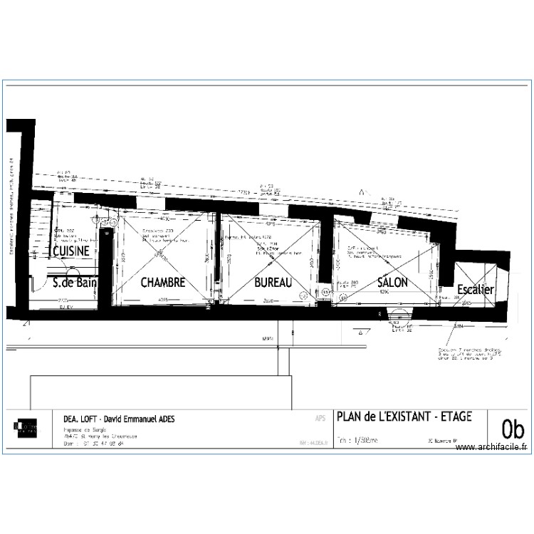 St Rémy Etage Projet. Plan de 0 pièce et 0 m2