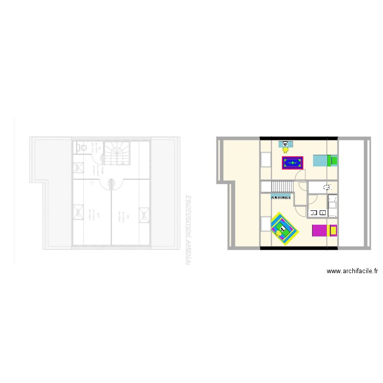 Etage mini 3. Plan de 0 pièce et 0 m2