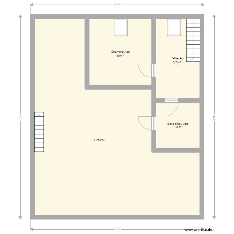 Martiné RDC. Plan de 0 pièce et 0 m2