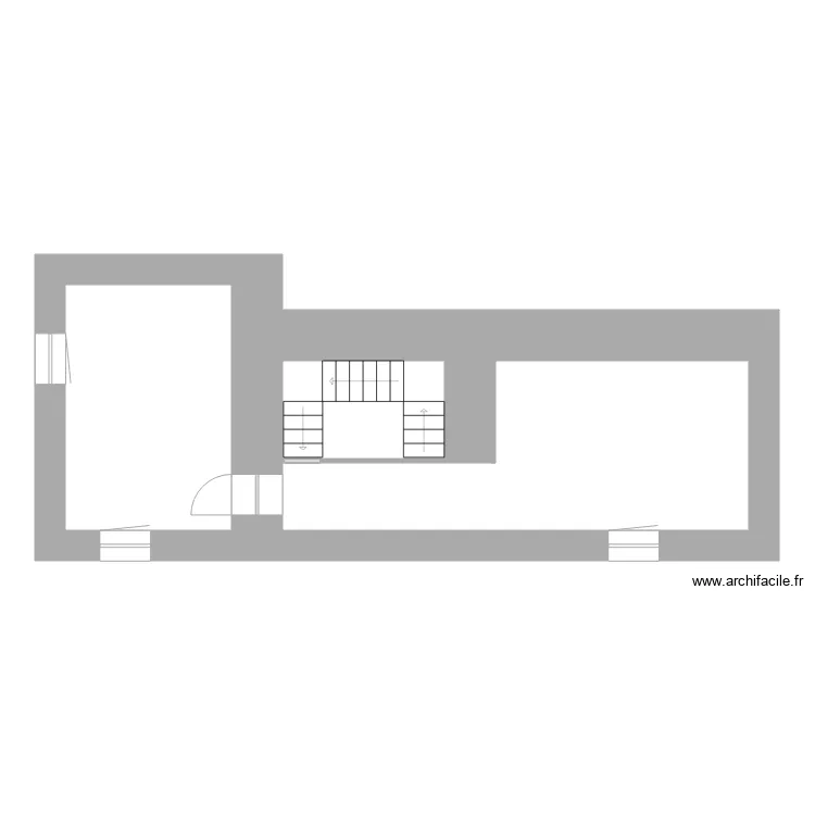 Ganichot Grenier. Plan de 