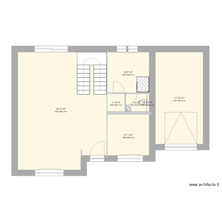 MAISON. Plan de 0 pièce et 0 m2