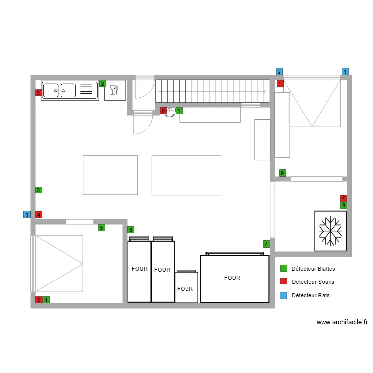 DJL SPRL Bois de Villers Rez. Plan de 