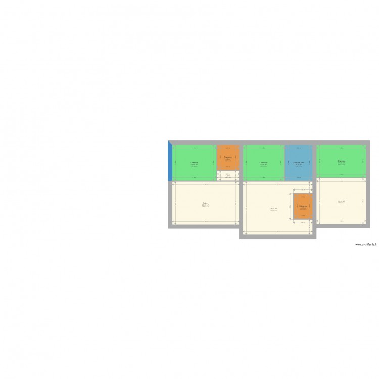 maison contemporaine meuse V2. Plan de 0 pièce et 0 m2