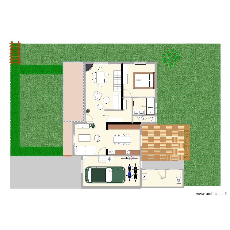Maison 2. Plan de 0 pièce et 0 m2