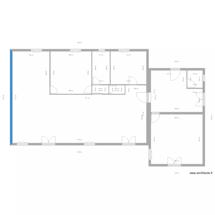 Maison Phenix actuelle. Plan de 