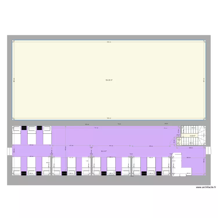 DORTOIR JUIN 2016. Plan de 