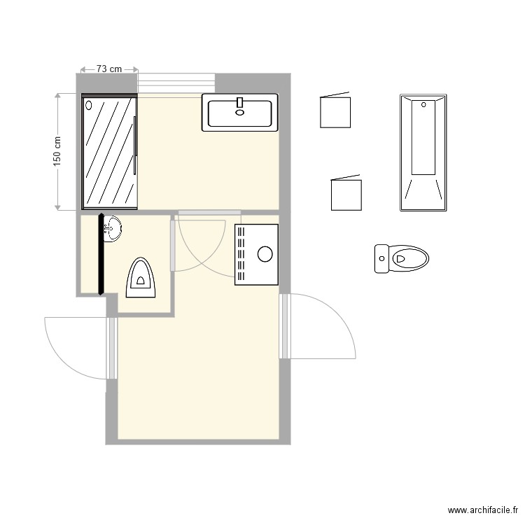 SB étage V3. Plan de 0 pièce et 0 m2