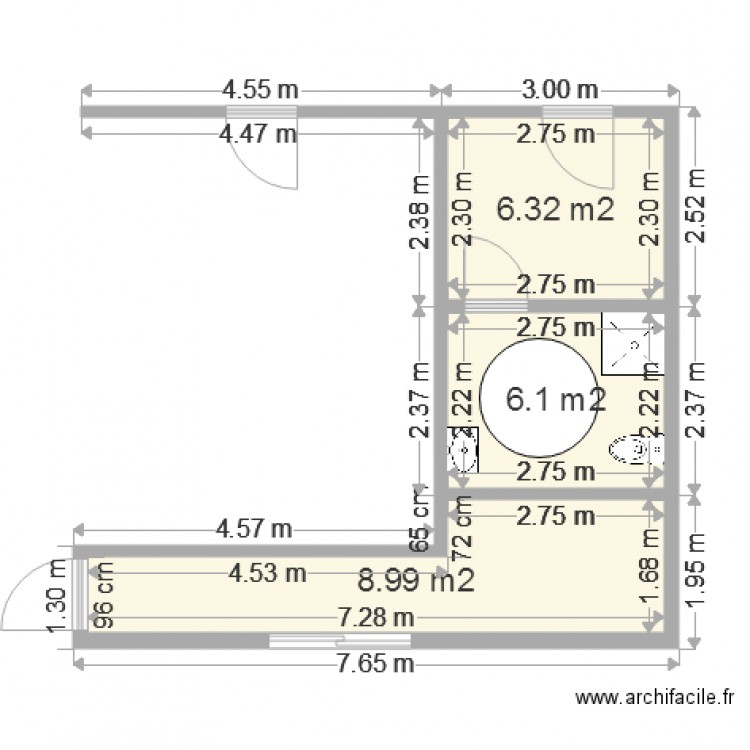 Futsal CLT. Plan de 0 pièce et 0 m2