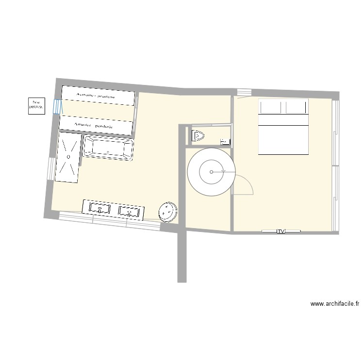 Bartole Master suite. Plan de 0 pièce et 0 m2