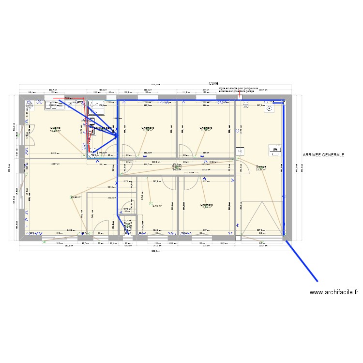 Melay Plomberie ECS. Plan de 0 pièce et 0 m2