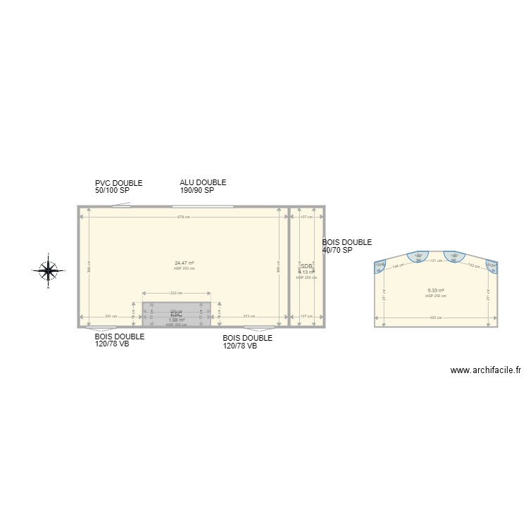 OSTEROP. Plan de 0 pièce et 0 m2