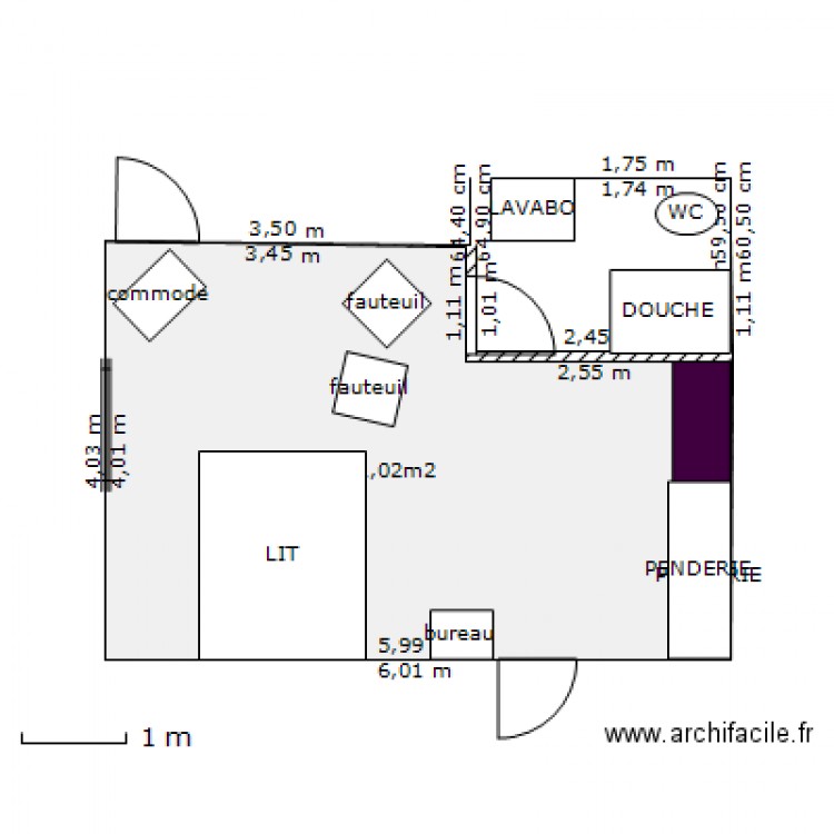 MARCILLAC. Plan de 0 pièce et 0 m2