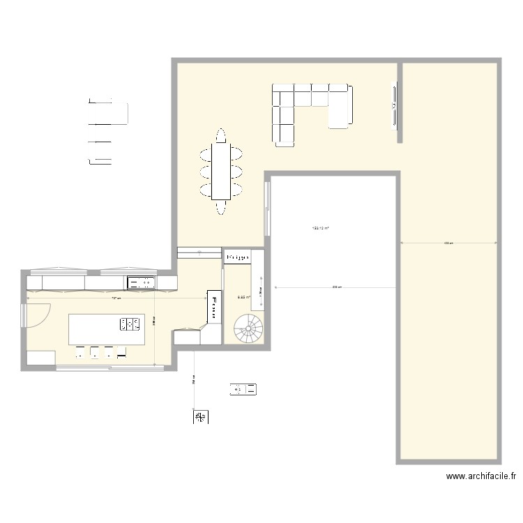 Le brusc esquisse 1. Plan de 0 pièce et 0 m2