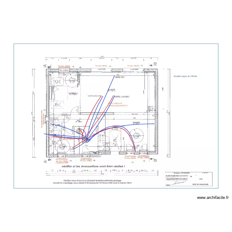 pecqueux hydraulique. Plan de 