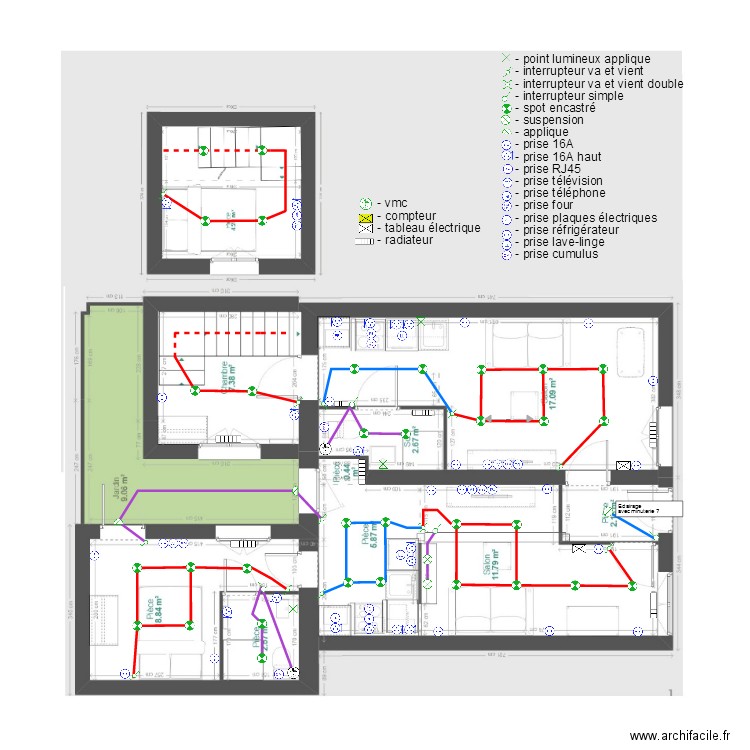 Latita Elec V3 cible. Plan de 0 pièce et 0 m2