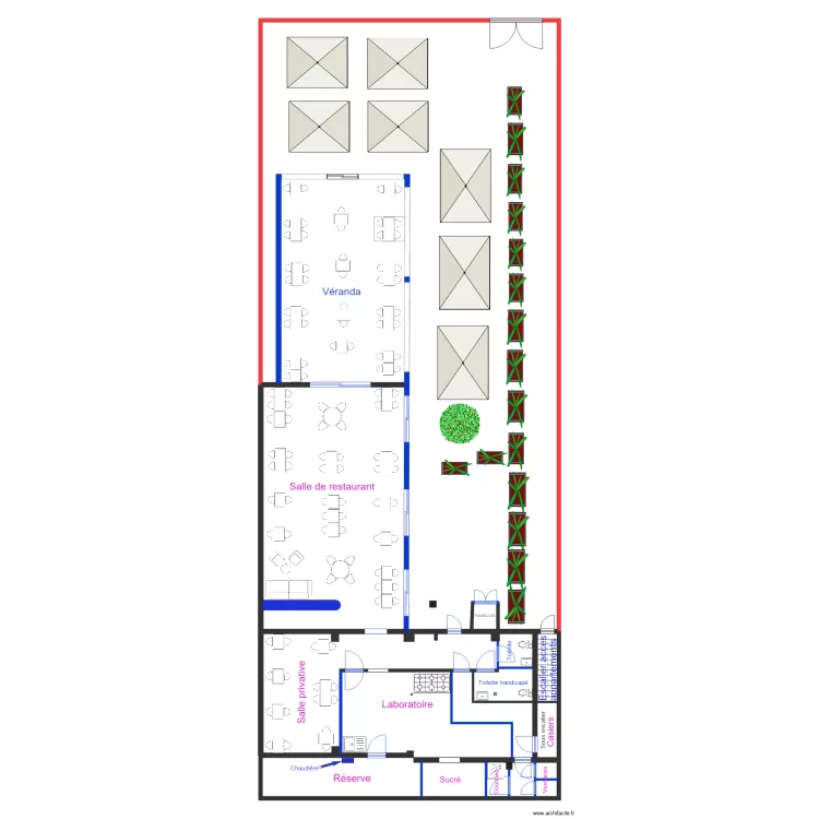 PLAN CANAPE. Plan de 