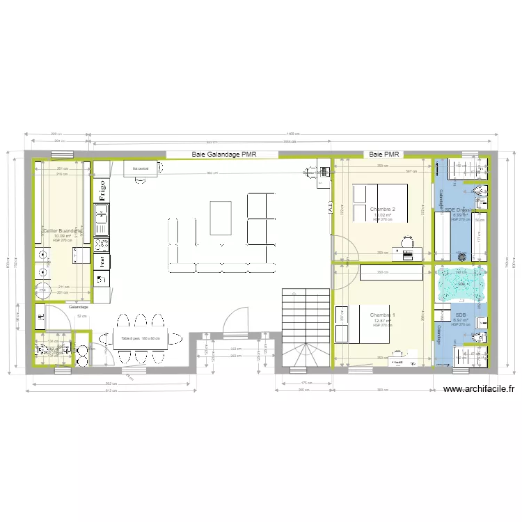 RDC sans extension 4. Plan de 