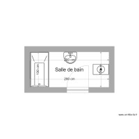 Plan sdb CHAPOT avant travaux