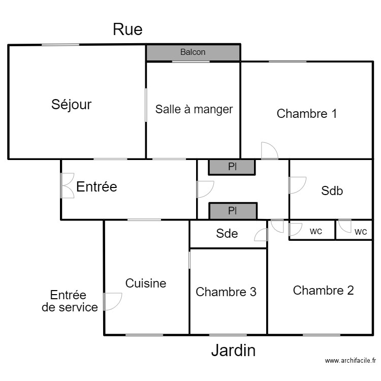 moukarzel. Plan de 0 pièce et 0 m2