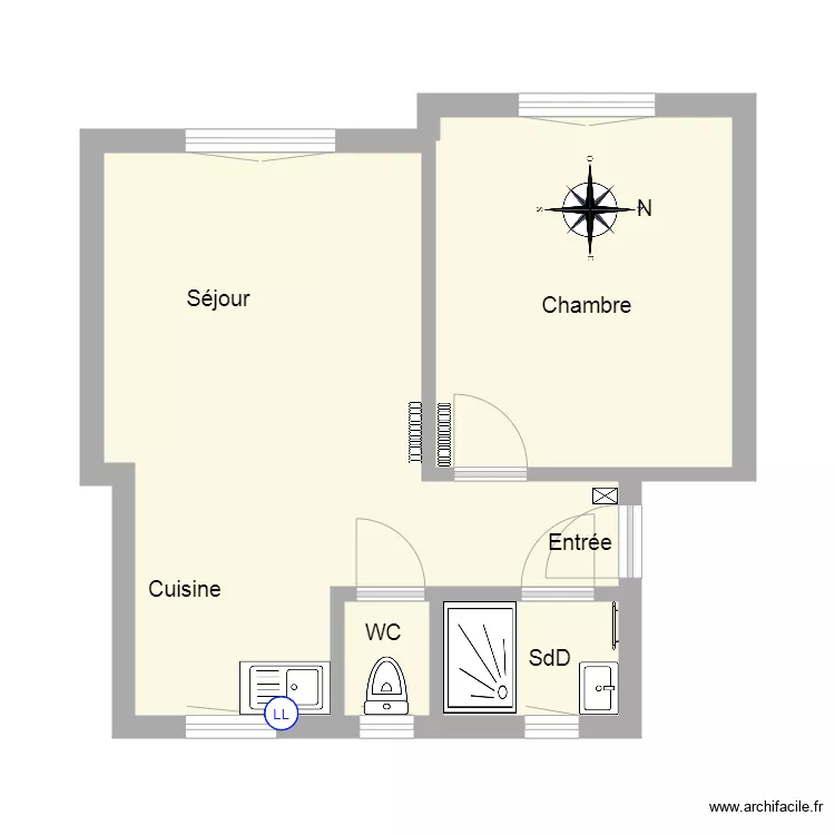 Papin 302 G. Plan de 