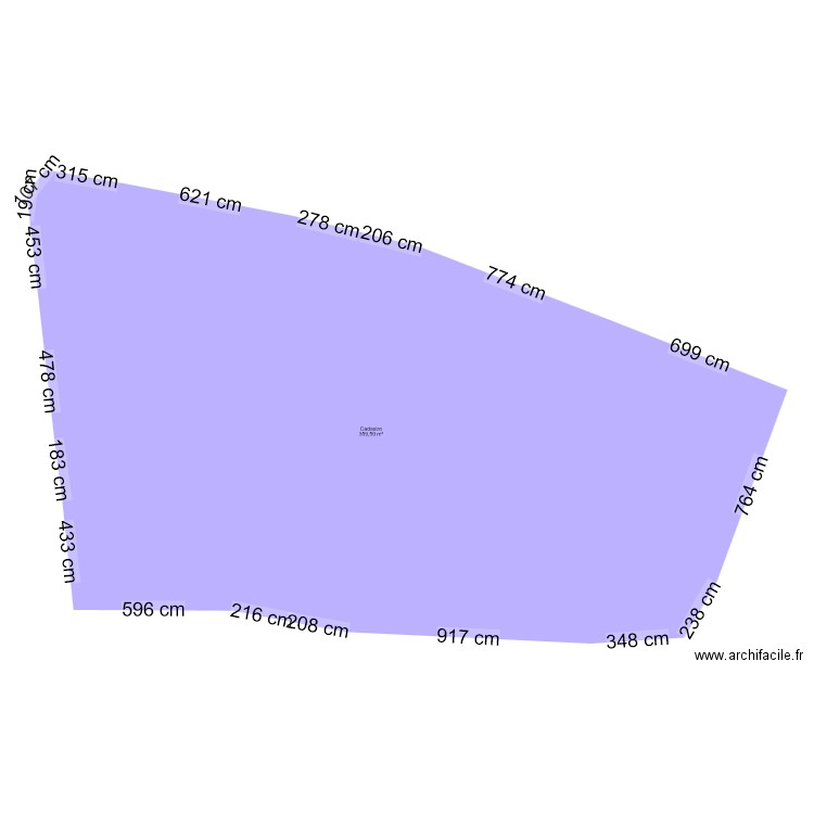 MASSE CADASTRE. Plan de 0 pièce et 0 m2