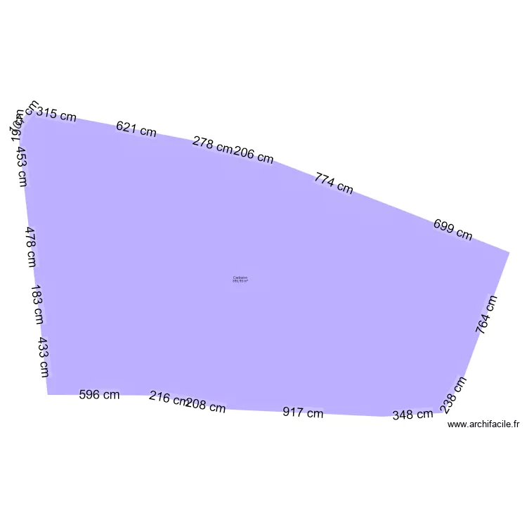 MASSE CADASTRE. Plan de 