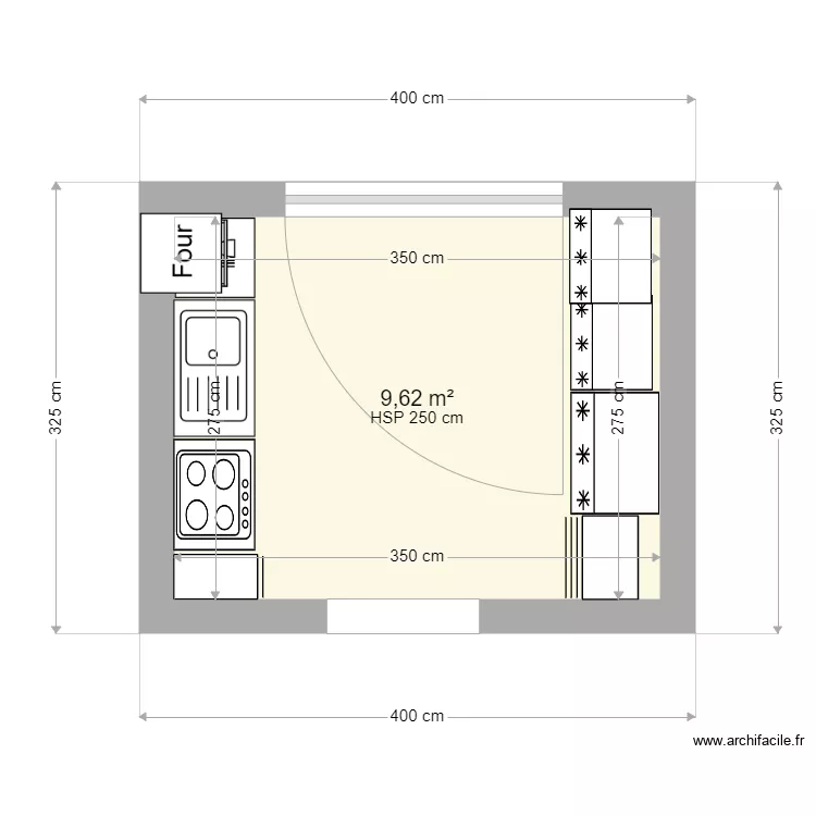 MB20 Cuisine. Plan de 