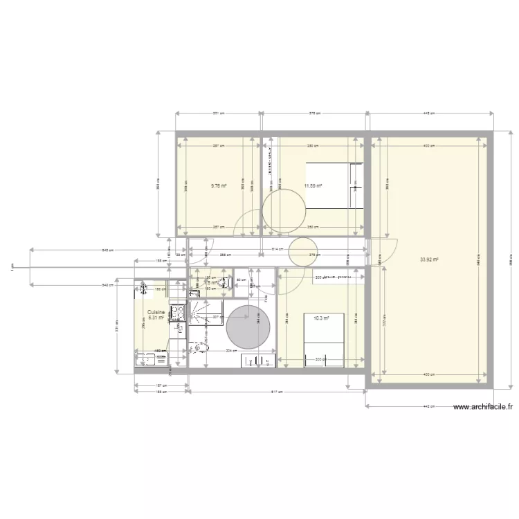 champin. Plan de 