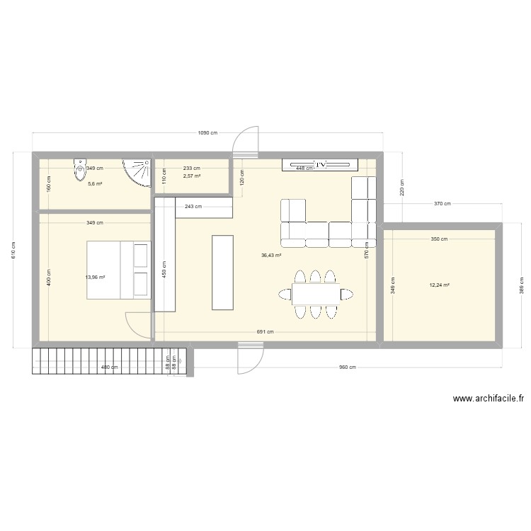 grrr. Plan de 0 pièce et 0 m2