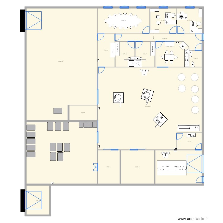 test batiment. Plan de 0 pièce et 0 m2