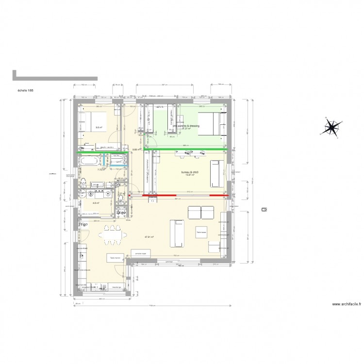 maison finale 3 . Plan de 0 pièce et 0 m2