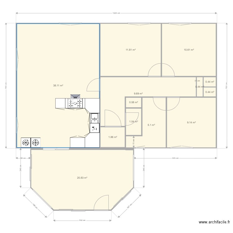 maison apres. Plan de 0 pièce et 0 m2