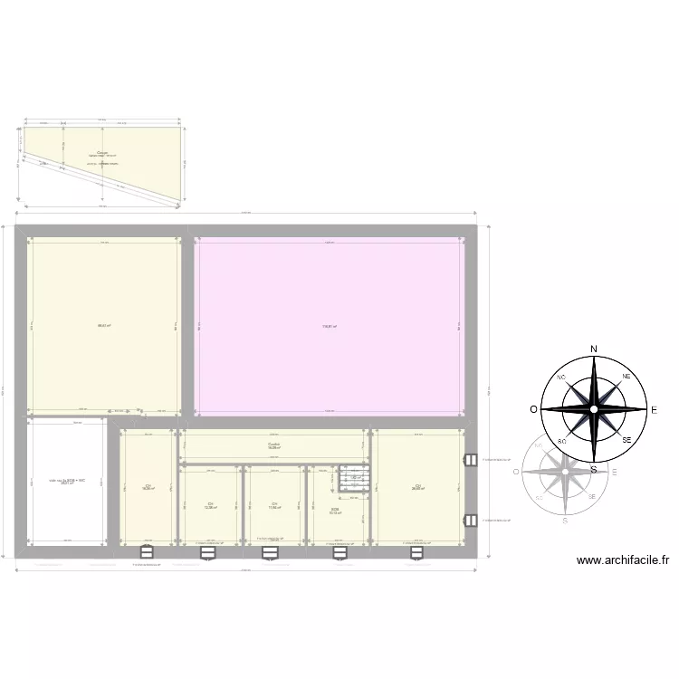 DOUCHOUX (le bon). Plan de DOUCHOUX (le bon). Plan de