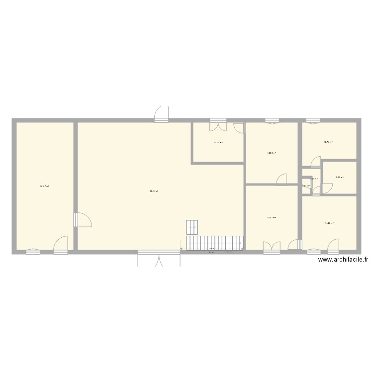 Plan local initial 2. Plan de 0 pièce et 0 m2