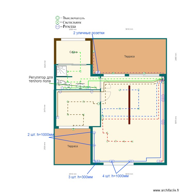 Dmitrovka 3 mod electric. Plan de 0 pièce et 0 m2