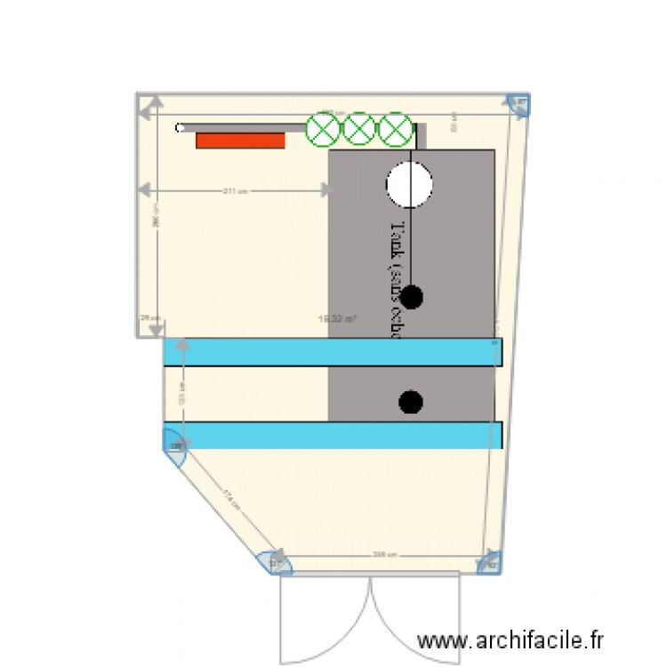 Agencement salle turbine 2. Plan de 0 pièce et 0 m2